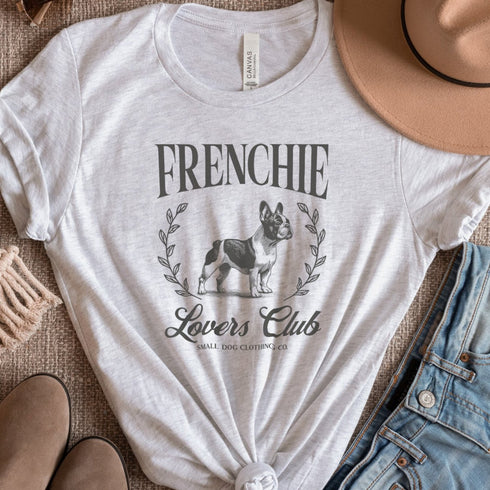 French Bulldog Shirt for Women - Frenchie Lovers Club Tee
