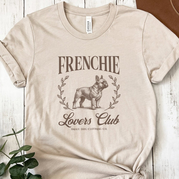 Frenchie Lovers Tee - French Bulldog Shirt for Women