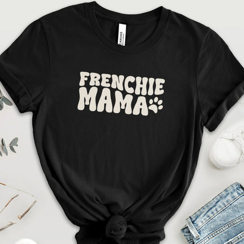 Frenchie Mom Tee - French Bulldog Shirt for Women