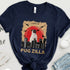 Pug Lover T-Shirt - Pugzilla Funny Pug Shirt for Women