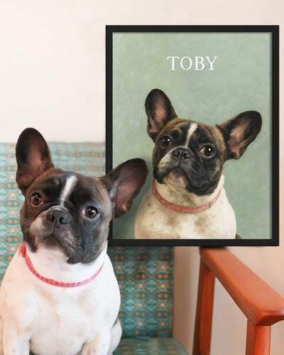 Custom Pet Portrait painting