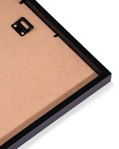 built in hanging hardware back