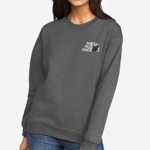 Funny Pug Sweatshirt for Women
