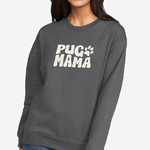 Pug Mom Sweatshirt for Women