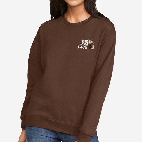 Funny Pug Sweatshirt for Women