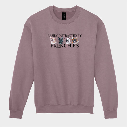 French Bulldog Sweatshirt for Women - Funny Frenchie Sweatshirt