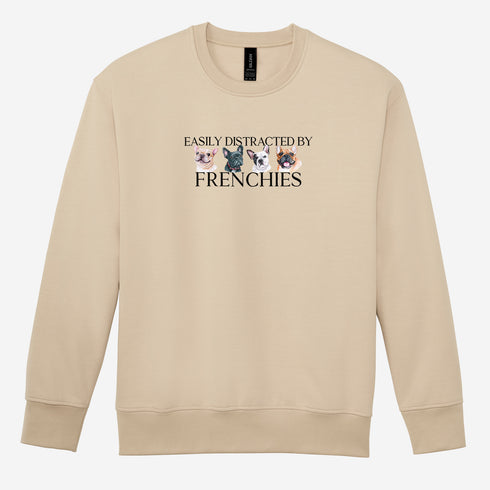 French Bulldog Sweatshirt for Women - Funny Frenchie Sweatshirt