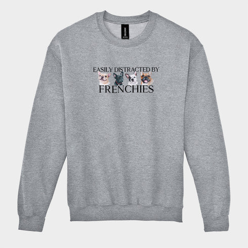 French Bulldog Sweatshirt for Women - Funny Frenchie Sweatshirt