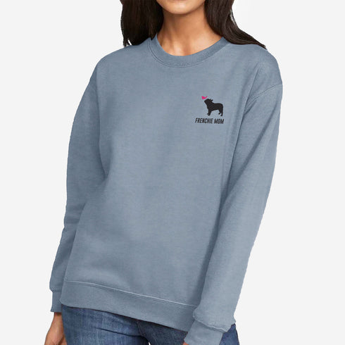 Frenchie Mom Sweatshirt - French Bulldog Sweatshirt for Women