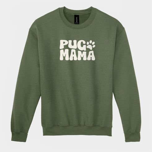 Pug Mom Sweatshirt for Women