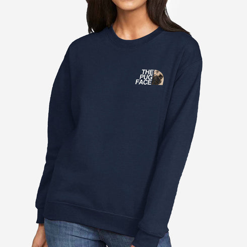 Funny Pug Sweatshirt for Women