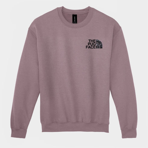 Funny Black Pug Sweatshirt for Women