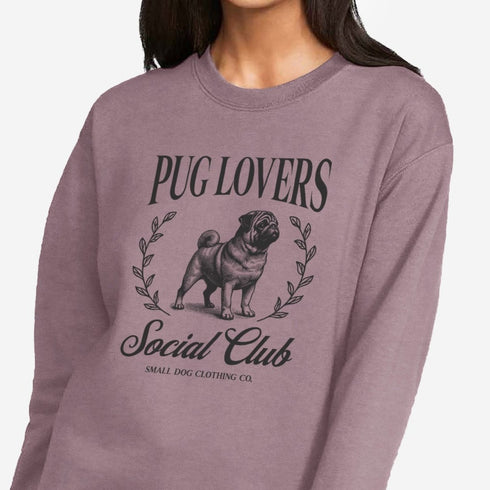 Pug Mom Sweatshirt for Women