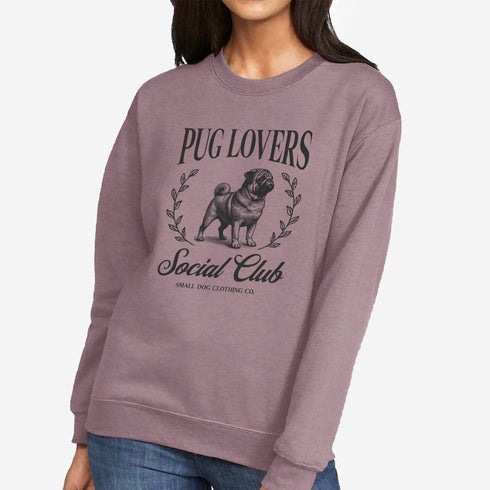 Pug Mom Sweatshirt for Women