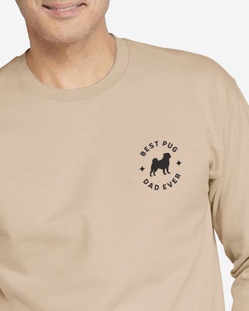 Pug Dad Sweatshirt for Men