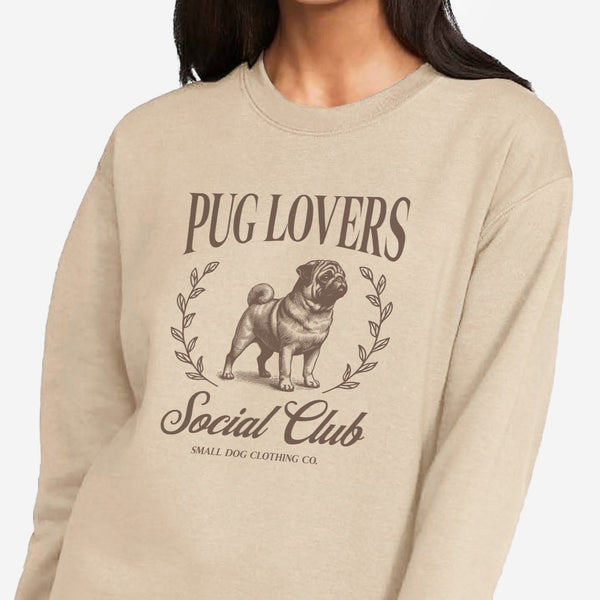 Pug Mom Sweatshirt for Women