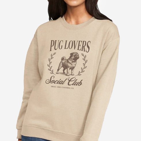 Pug Mom Sweatshirt for Women
