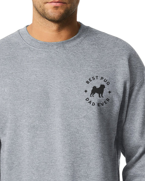 Pug Dad Sweatshirt for Men