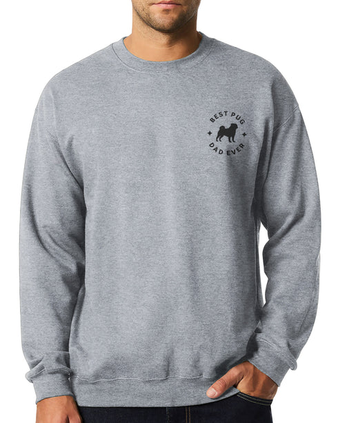 Pug Dad Sweatshirt for Men