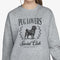 Black Pug Sweatshirt for Women