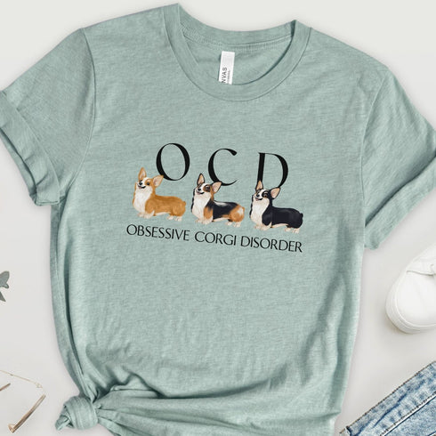 Corgi Tee for Women - Funny Corgi Shirt for Corgi Lovers