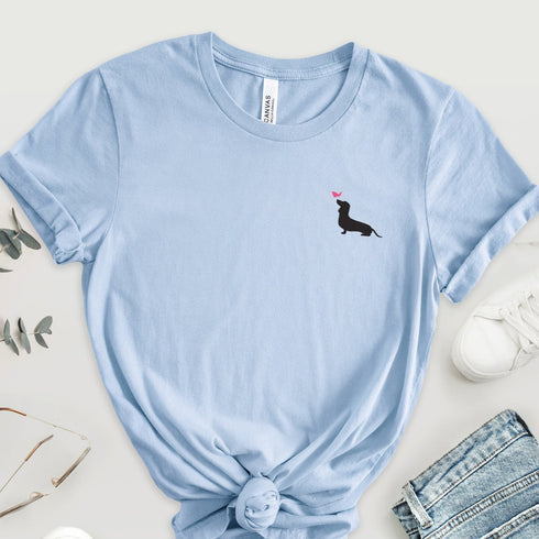 Dachshund T- Shirt for Women - Dachshund Mom Tee