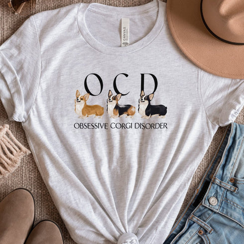 Corgi Tee for Women - Funny Corgi Shirt for Corgi Lovers