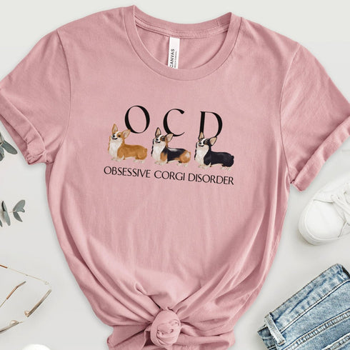 Corgi Tee for Women - Funny Corgi Shirt for Corgi Lovers