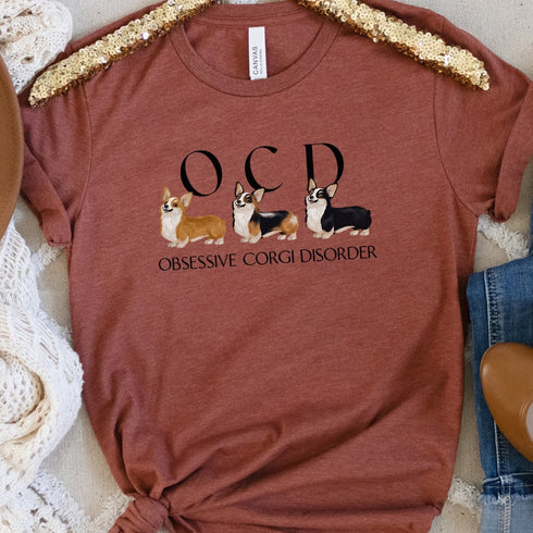 Corgi Tee for Women - Funny Corgi Shirt for Corgi Lovers