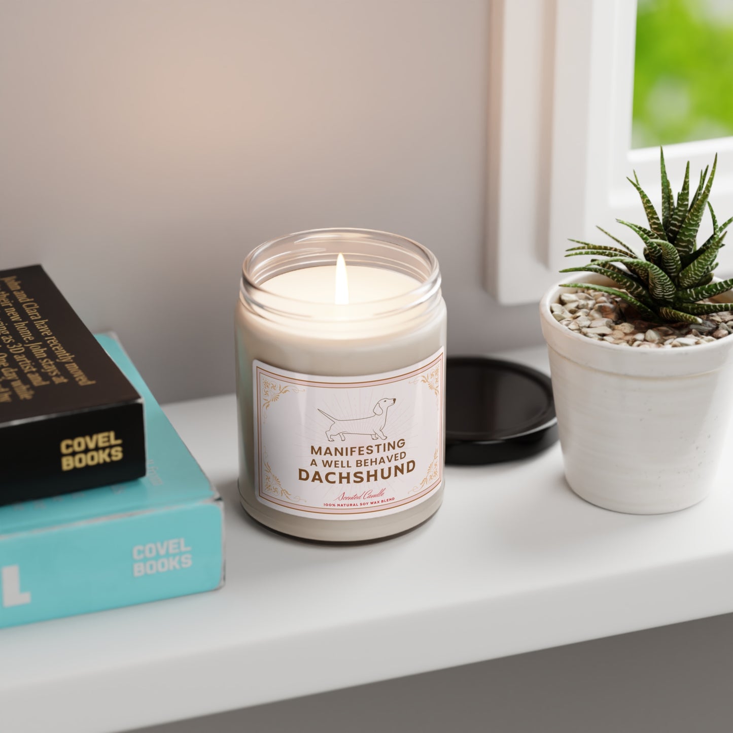 Dachshund Gift - Scented Candle, 9oz
