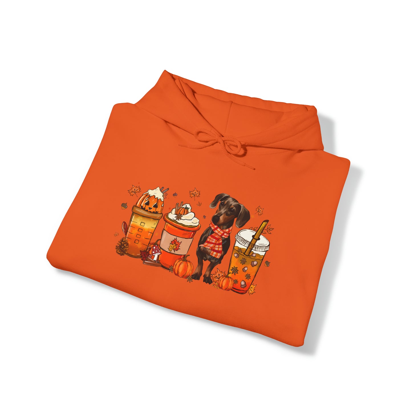 Dachshund Hoodie - Dachshund Autumn Sweatshirt - Dachshund Gift