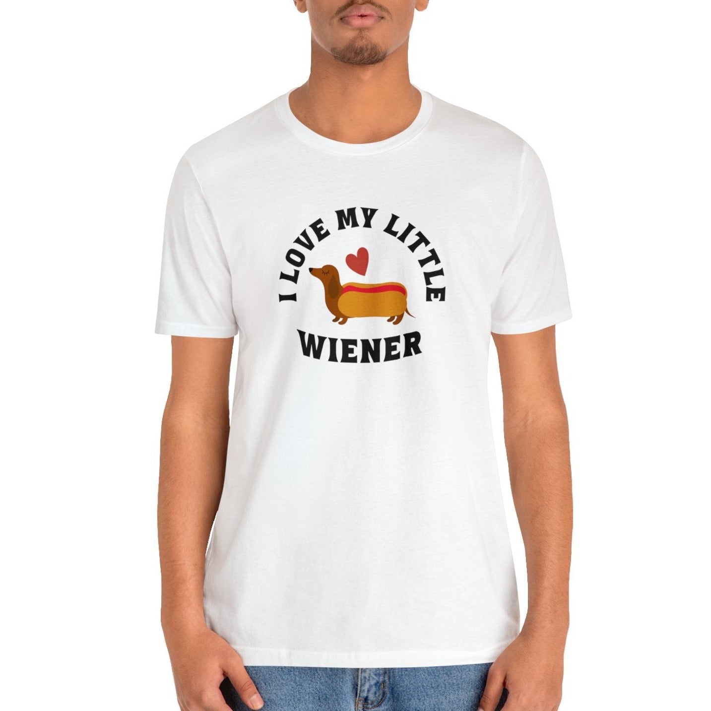 Dachshund Dog Funny Shirt - I Love My Little Wiener Shirt