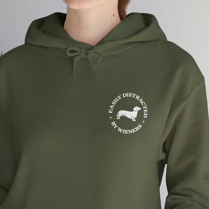 Funny Dachshund Hoodie for Women - Wiener Dog Hoodie Sweatshirt