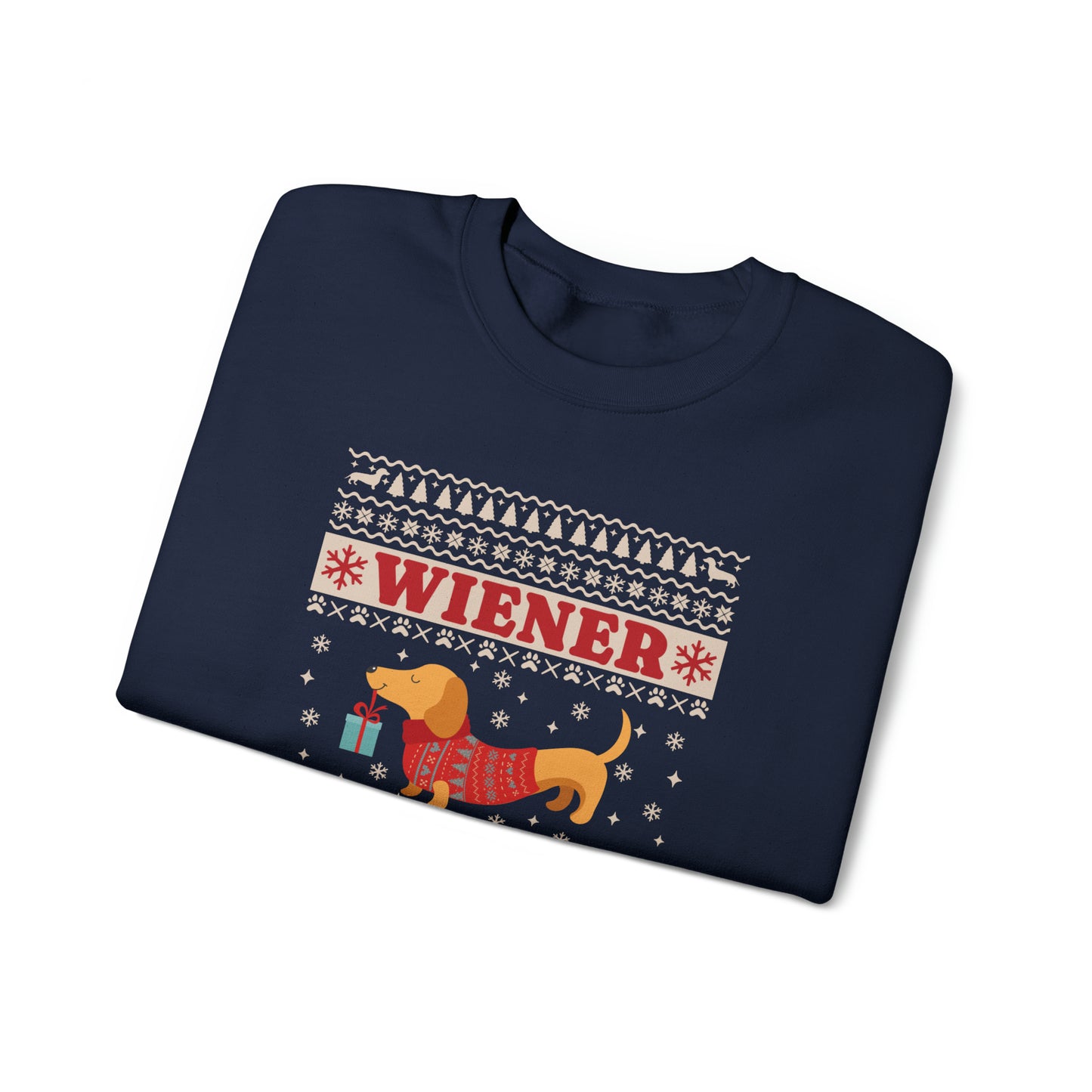 Dachshund Christmas Sweatshirt - Wiener Wonderland - Dachshund Gift