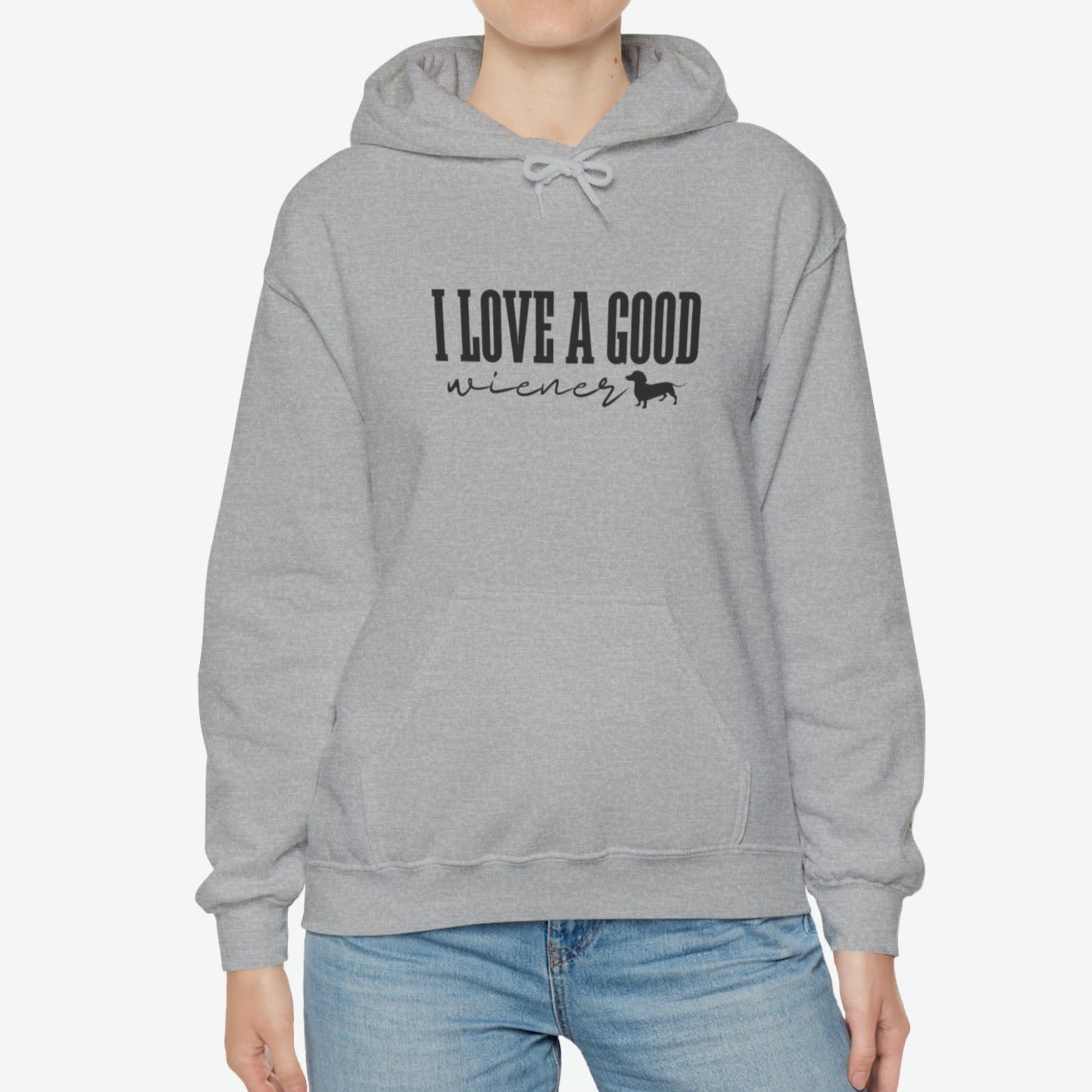 Dachshund Winter Sport Hoodie main image 1