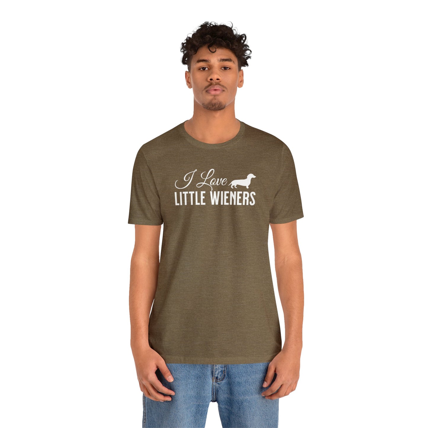 Dachshund Shirt - I Love Little Wieners Shirt