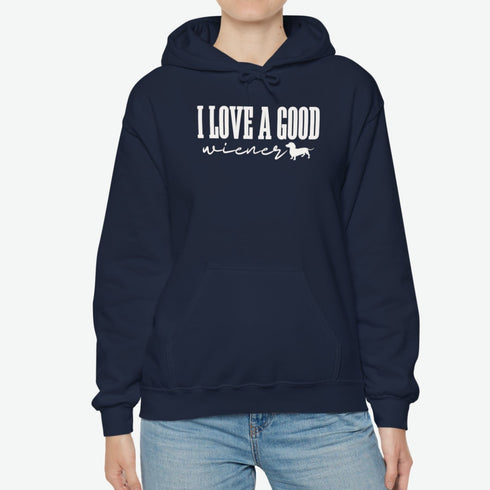 Dachshund Winter Sport Hoodie