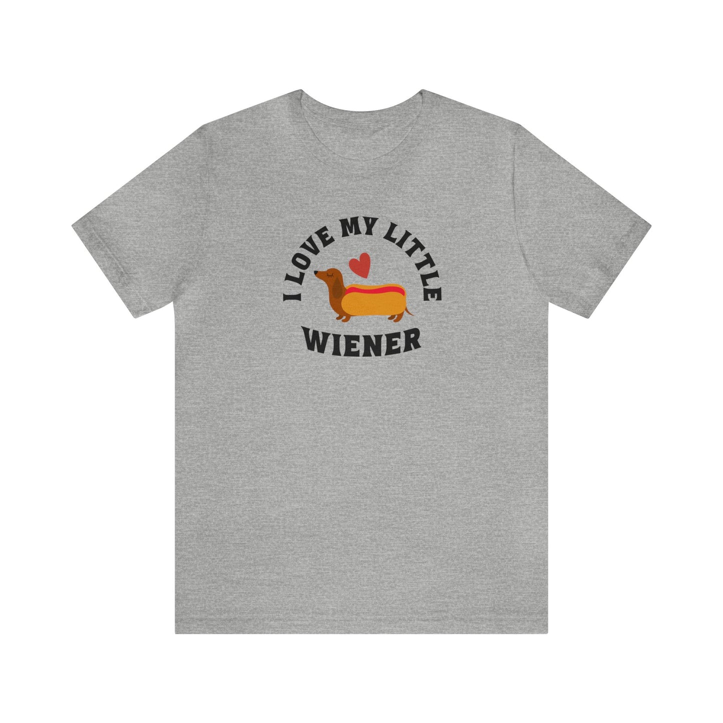 Dachshund Dog Funny Shirt - I Love My Little Wiener Shirt