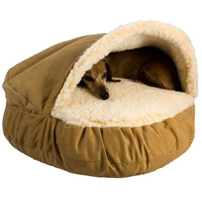 Snoozer Luxury Microsuede Cozy Cave Pet Bed