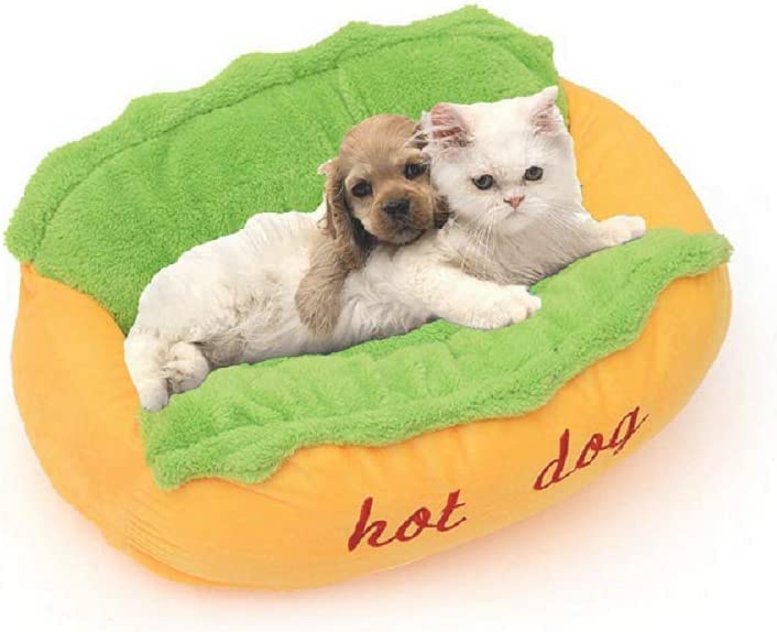 Hot Dog Design Pet Dog Bed
